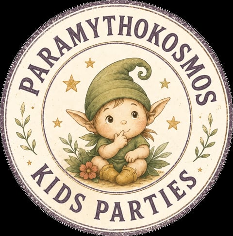 Paramythokosmous Kids Parties Logo
